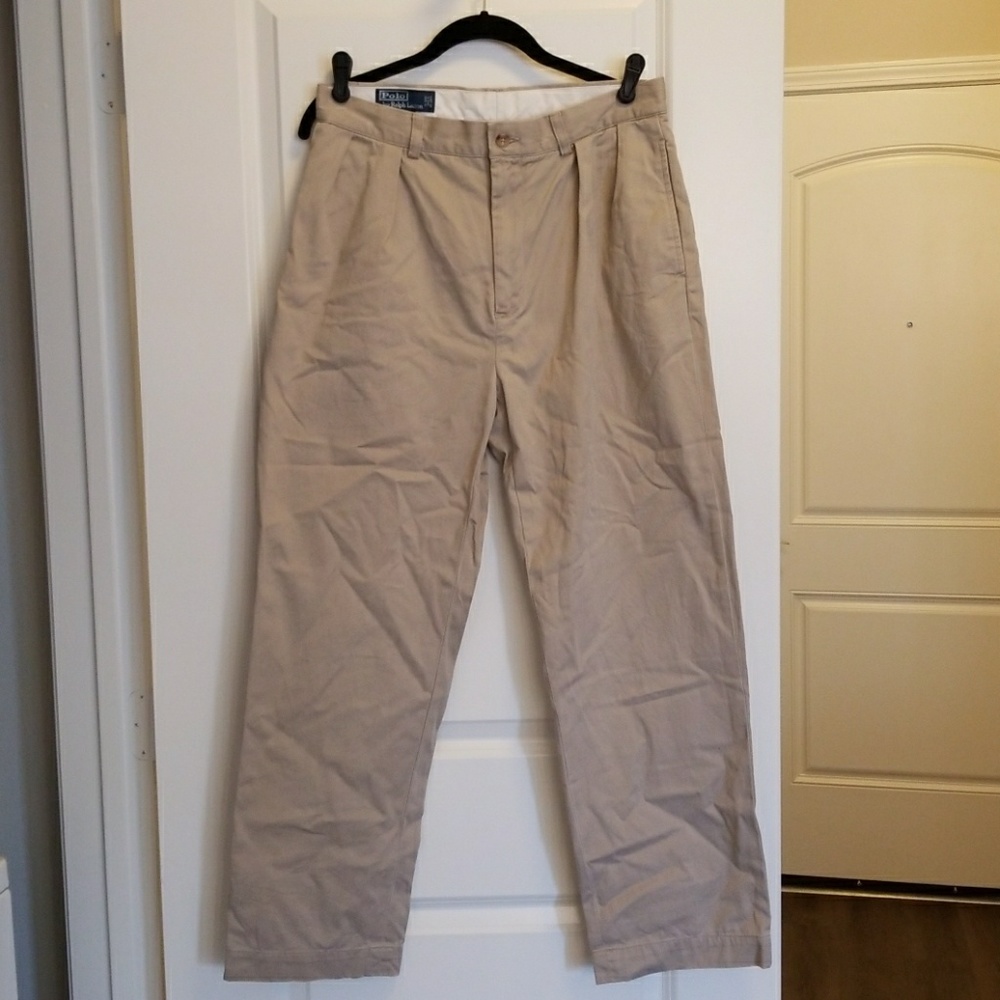 Ralph Lauren Polo pleated pants. 32×30.